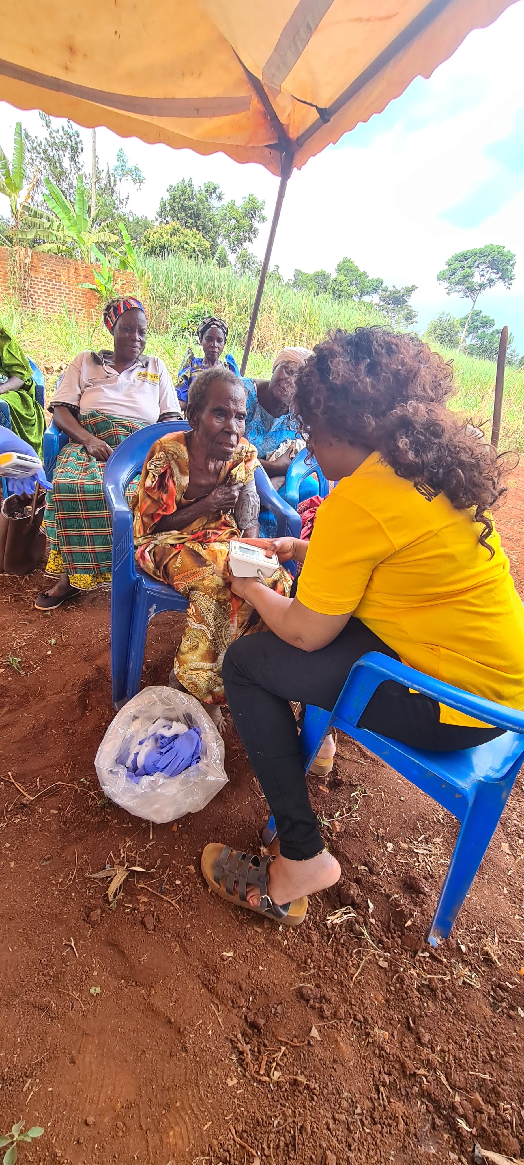 Rural Elderly mobile clinic. campaign photo, 4 of 8