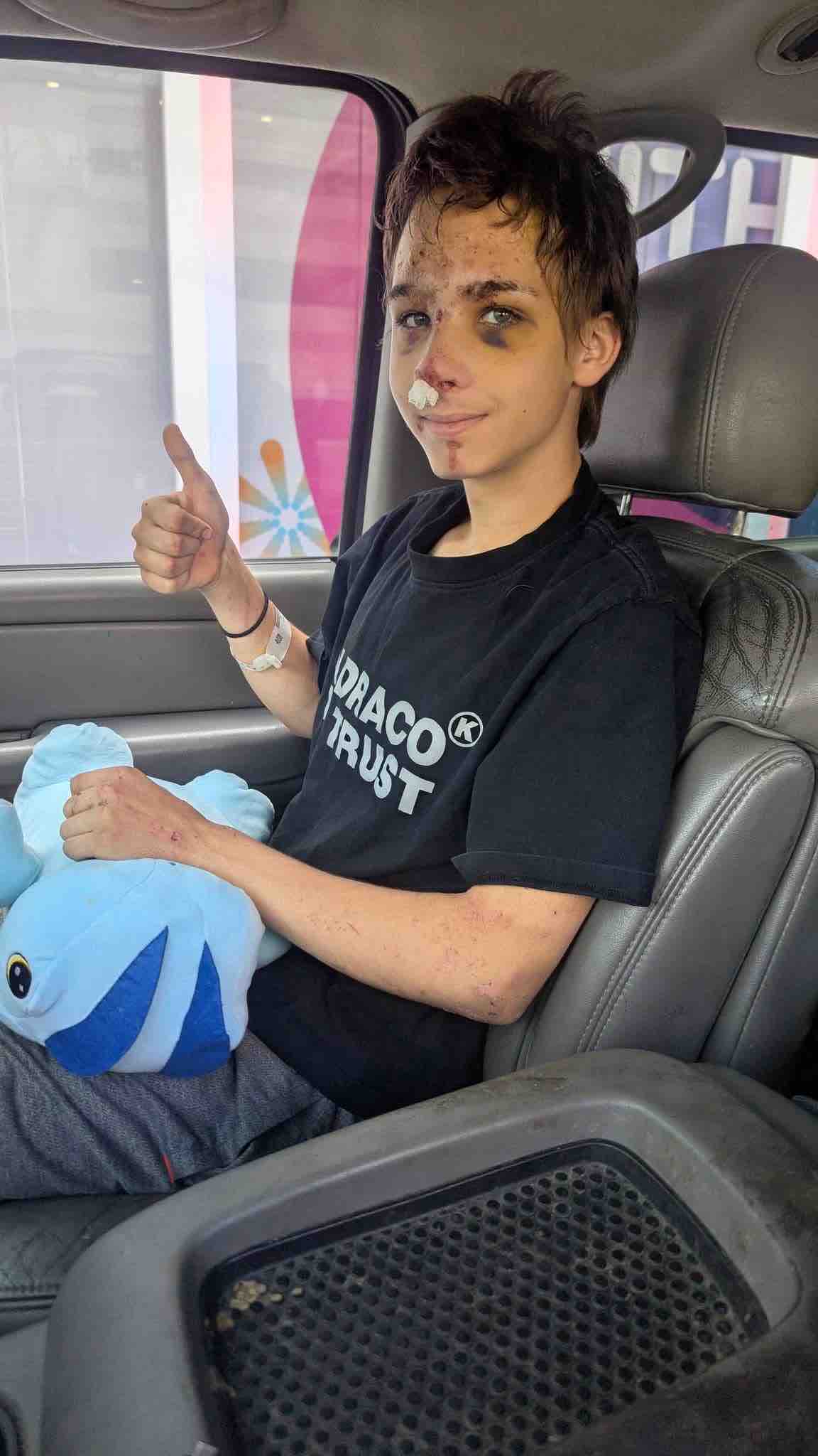 14 year old boy hit in Roy, Utah. Needs HELP! campaign photo, 4 of 6