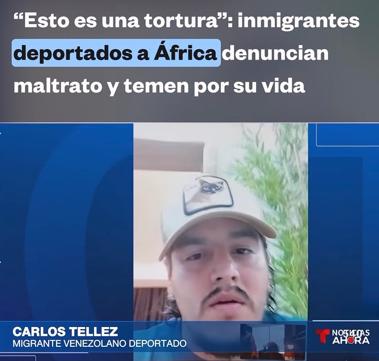 Ayudemos a Carlos después de su deportación a Liberia-Africa campaign photo, 2 of 7