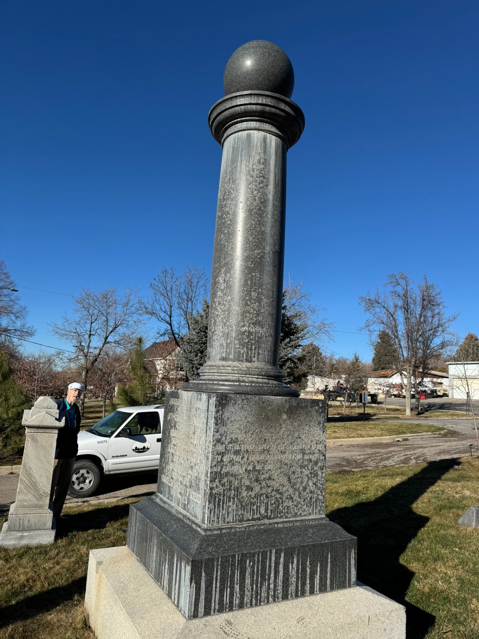 Restore the Daniel H. Wells Memorial Monument campaign photo, 4 of 8