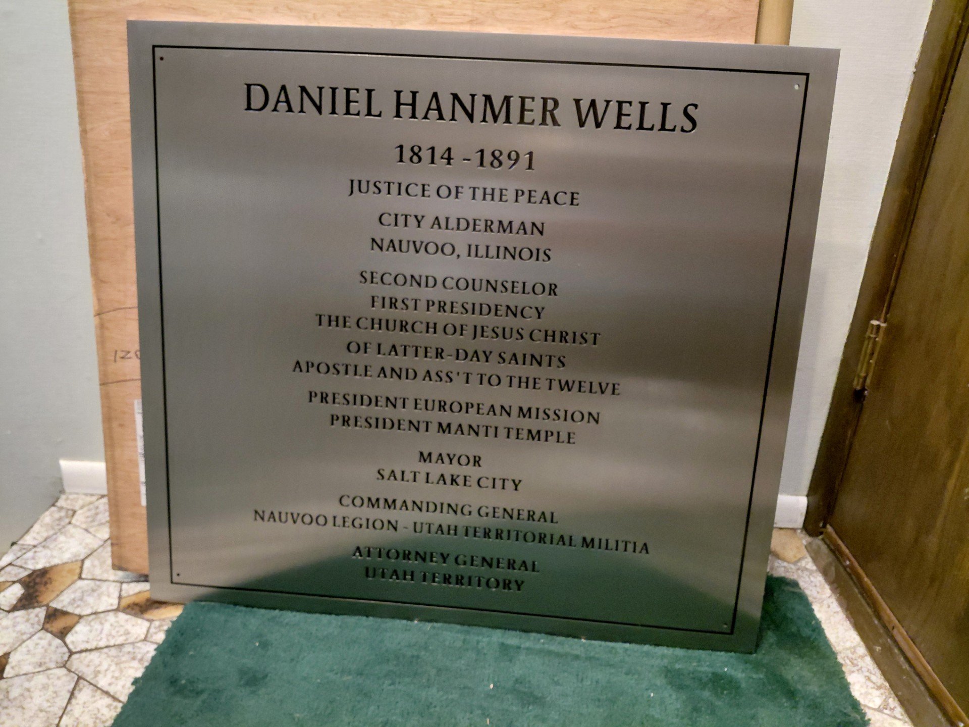 Restore the Daniel H. Wells Memorial Monument campaign photo, 6 of 8