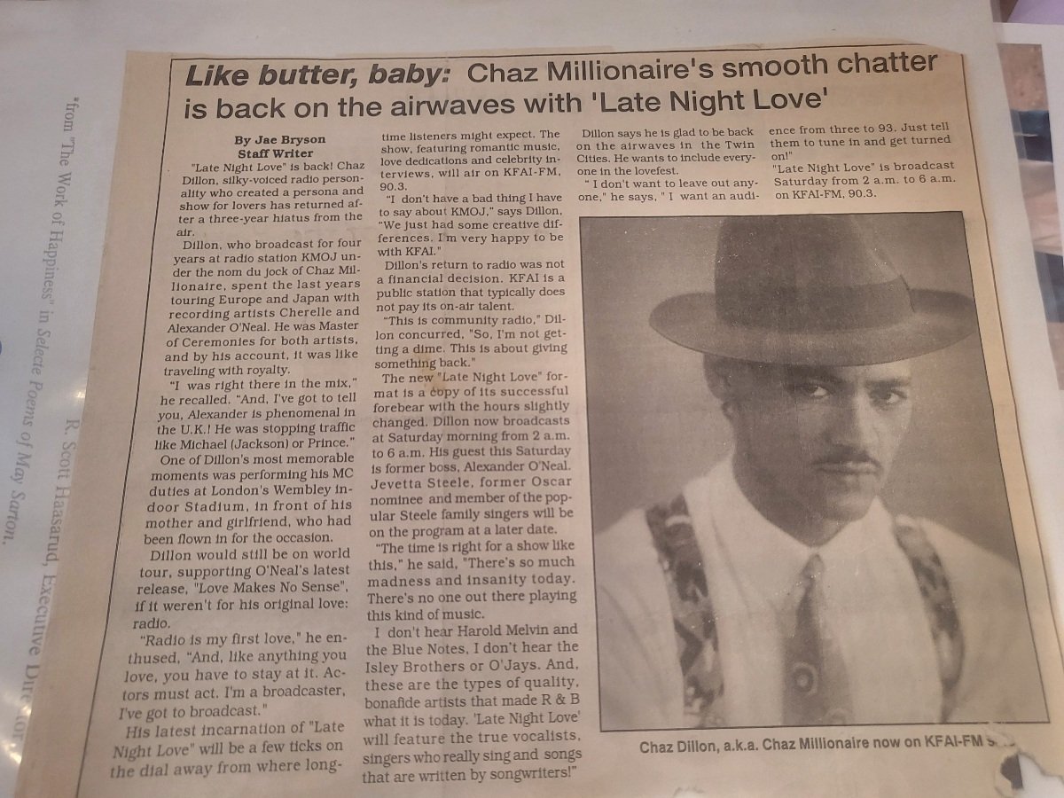 Honoring Chaz Millionaire's Legacy in Music and Media campaign photo, 4 of 6