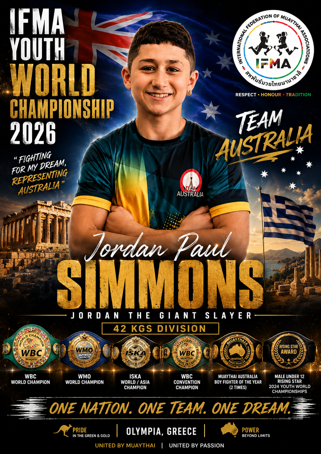 Help me BRING THE GOLD back home to AUSTRALIA campaign photo, 2 of 4