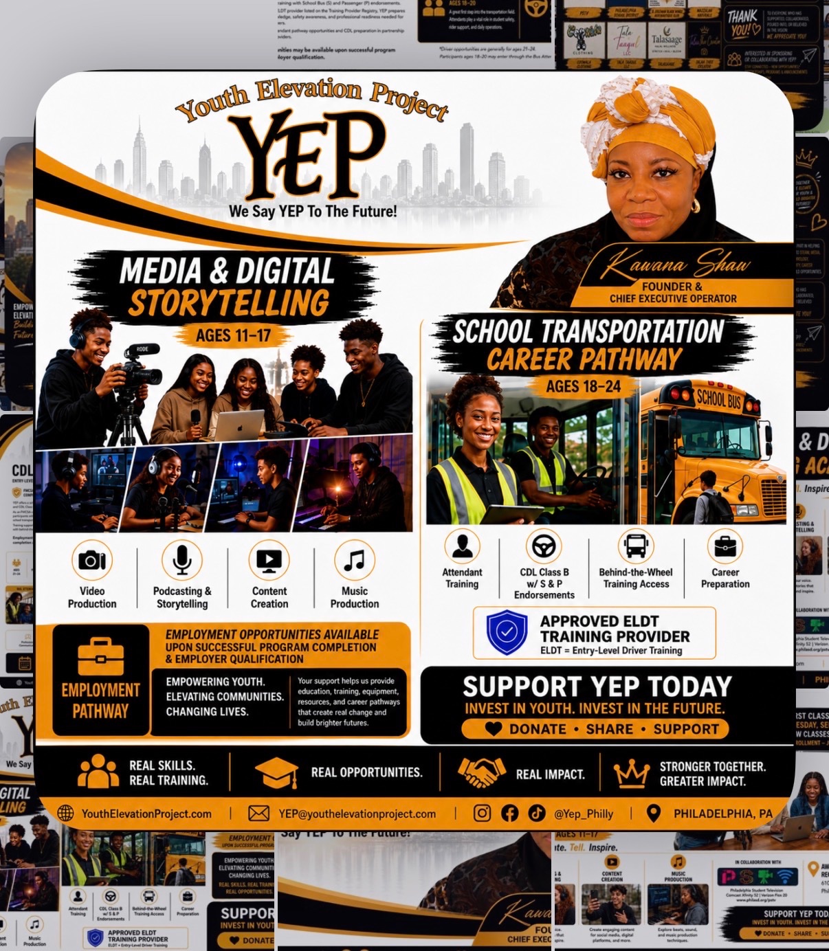 Empower Youth Through Media, Arts & CDL Training Programs campaign photo, 2 of 8