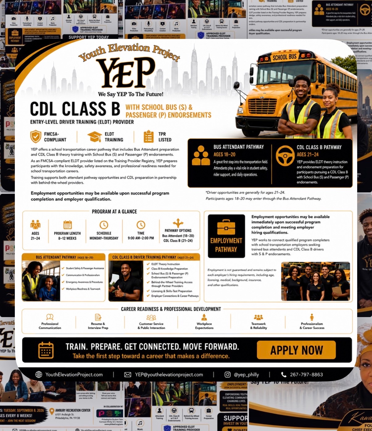 Empower Youth Through Media, Arts & CDL Training Programs campaign photo, 4 of 8