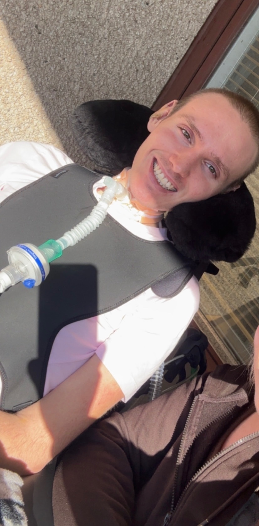 Help give Dominic the best chance at life after his accident campaign photo, 2 of 5