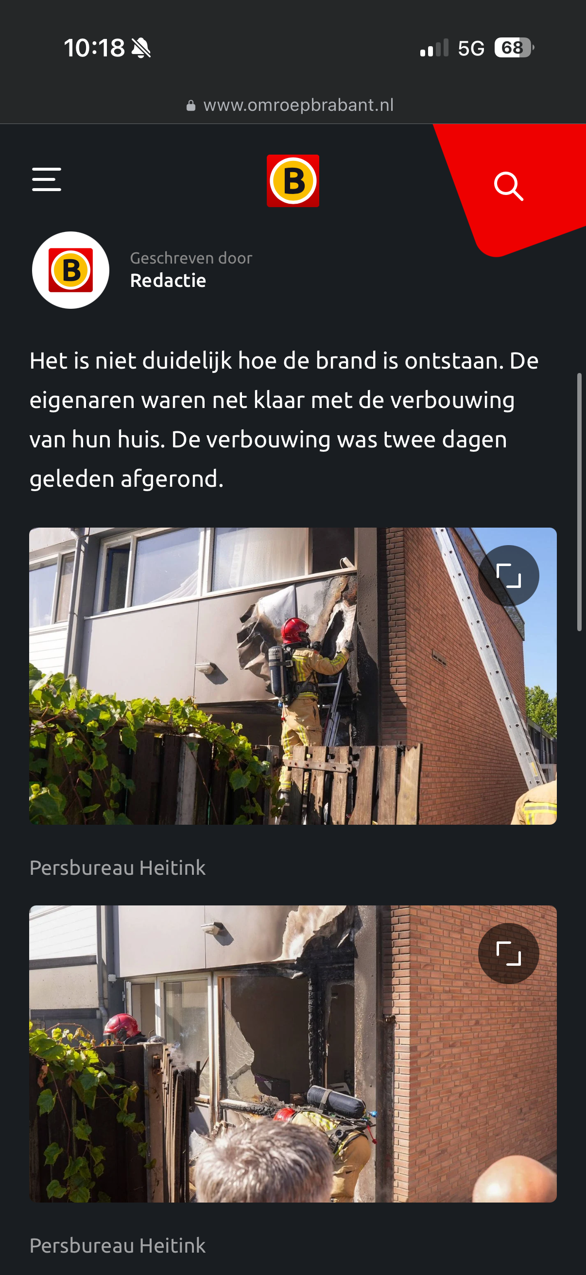 Foto van campagne Tegenslag naar tegenslag nu onze veilige haven op in rook.., 6 van 8