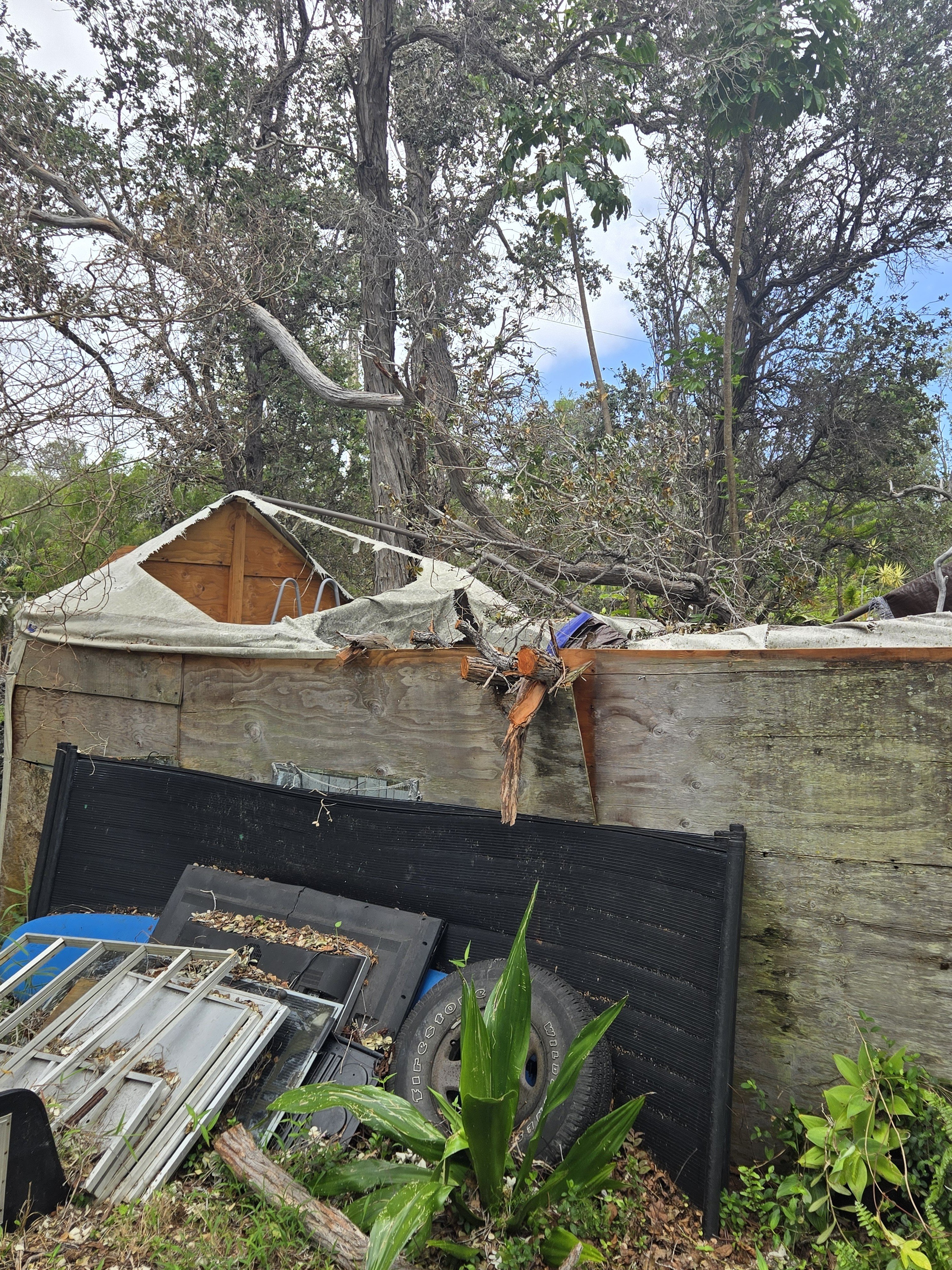 Urgent need to repair kauhale damaged by Hurricane Lala campaign photo, 2 of 7