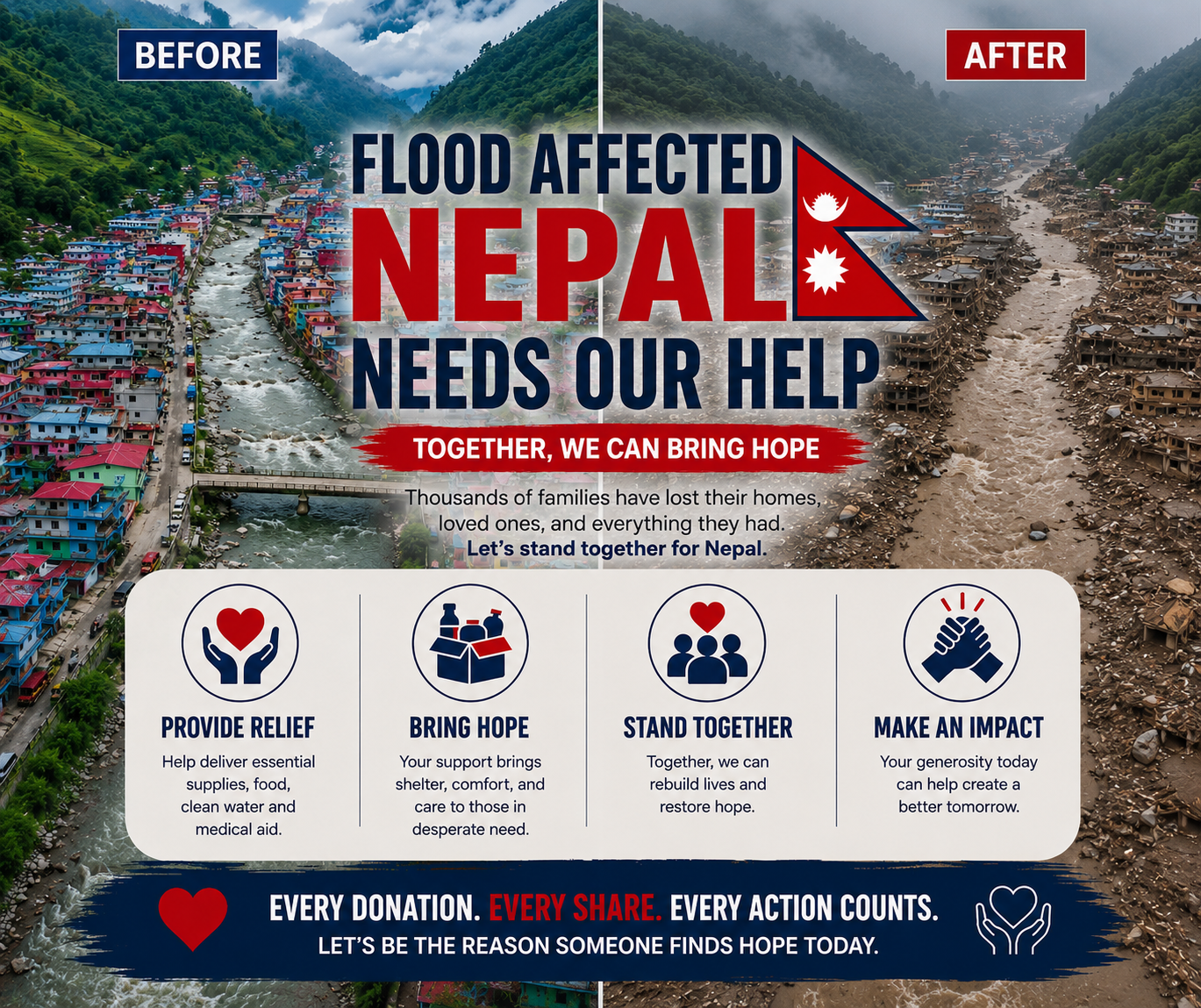 Chicago Stands with Nepal: Flood Relief Fund 2026 campaign photo, 4 of 7