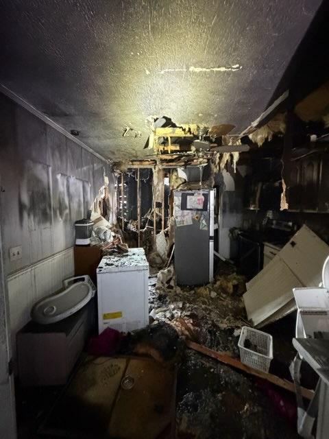 Rebuilding after the fire: Tyree and Ashley McAfee campaign photo, 6 of 7