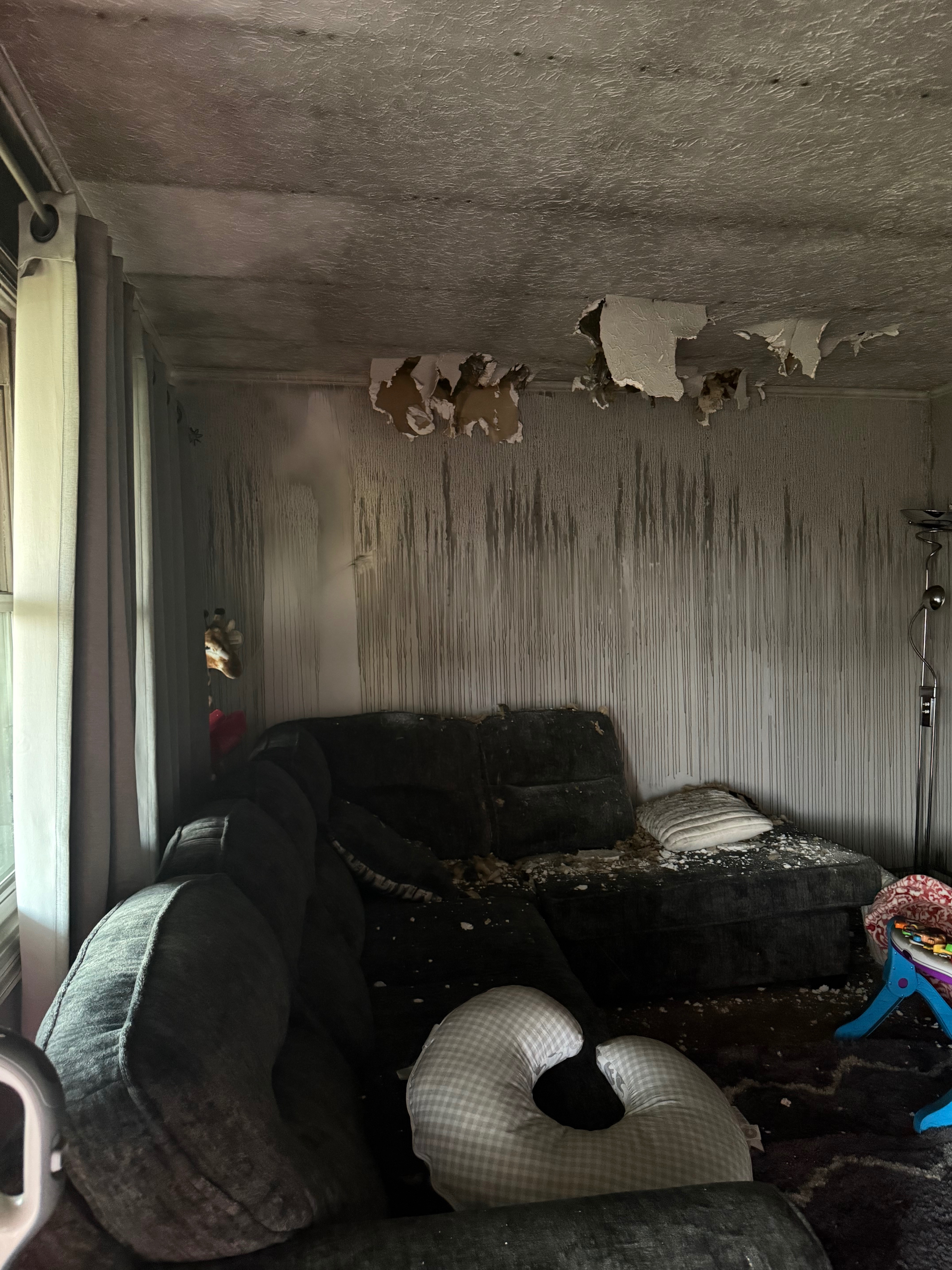 Rebuilding after the fire: Tyree and Ashley McAfee campaign photo, 5 of 7