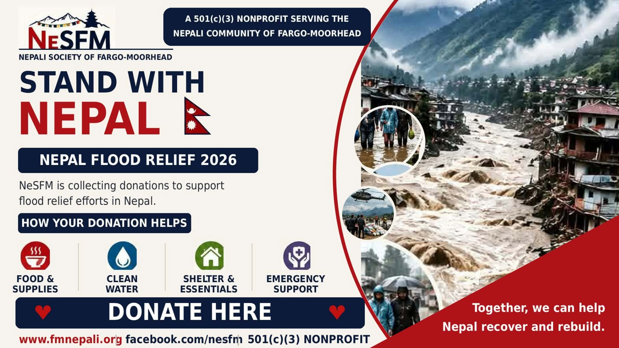 Rebuilding Lives After Nepal's Flash Floods campaign photo, 4 of 6