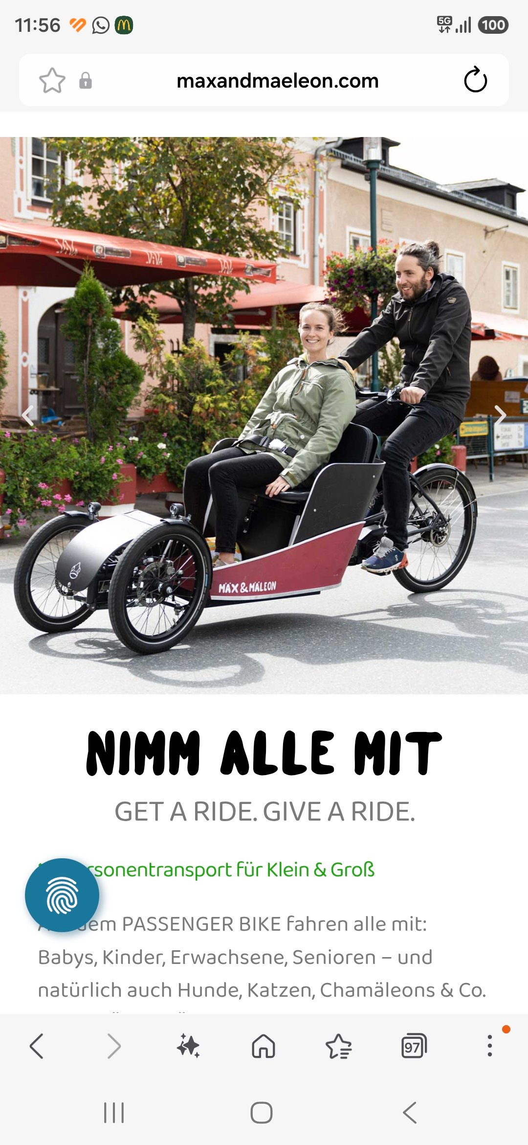 Helft Lina mobil zu sein. campaign photo, 2 of 4