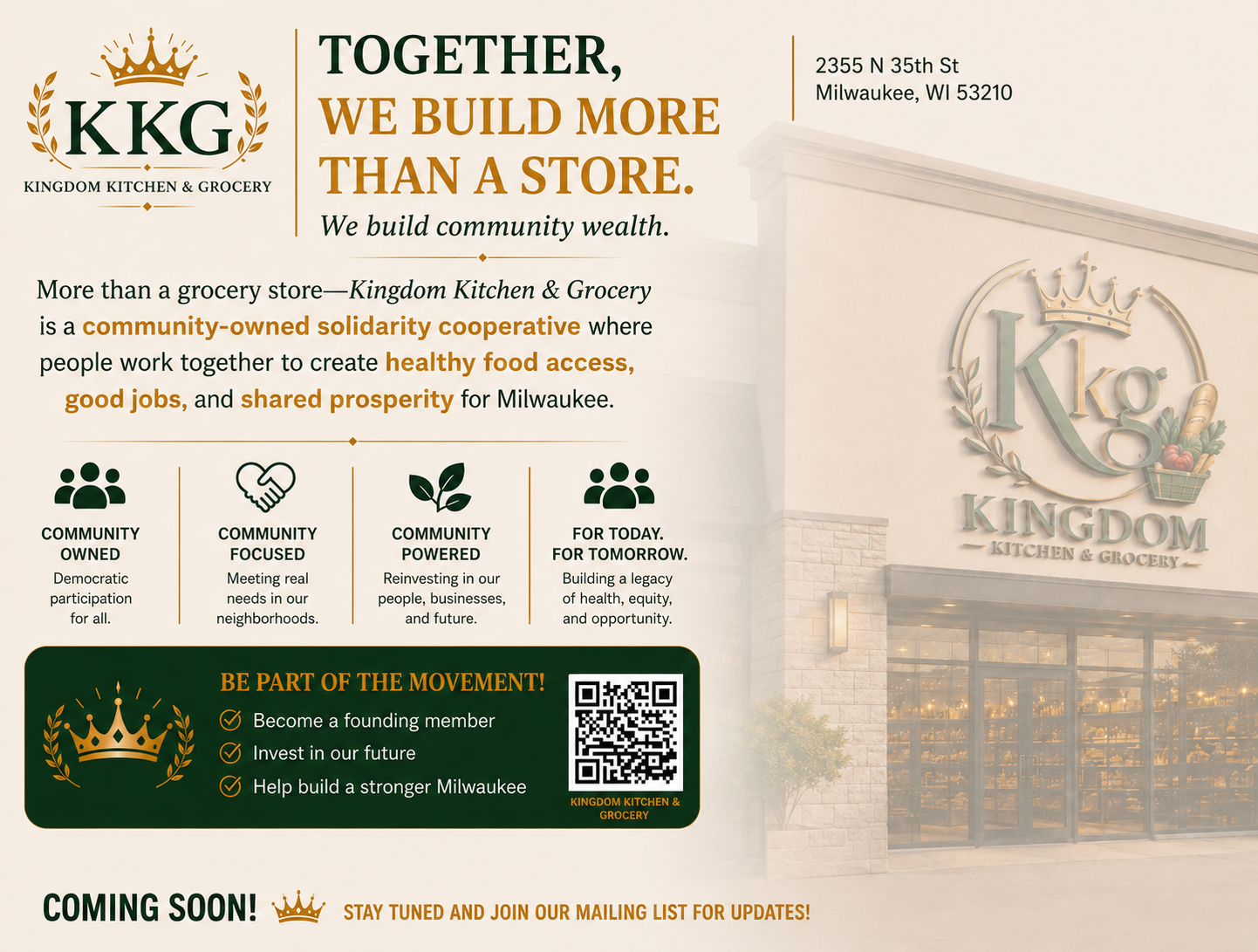 A Solidarity Coop for Affordable Organic Groceries campaign photo, 2 of 4