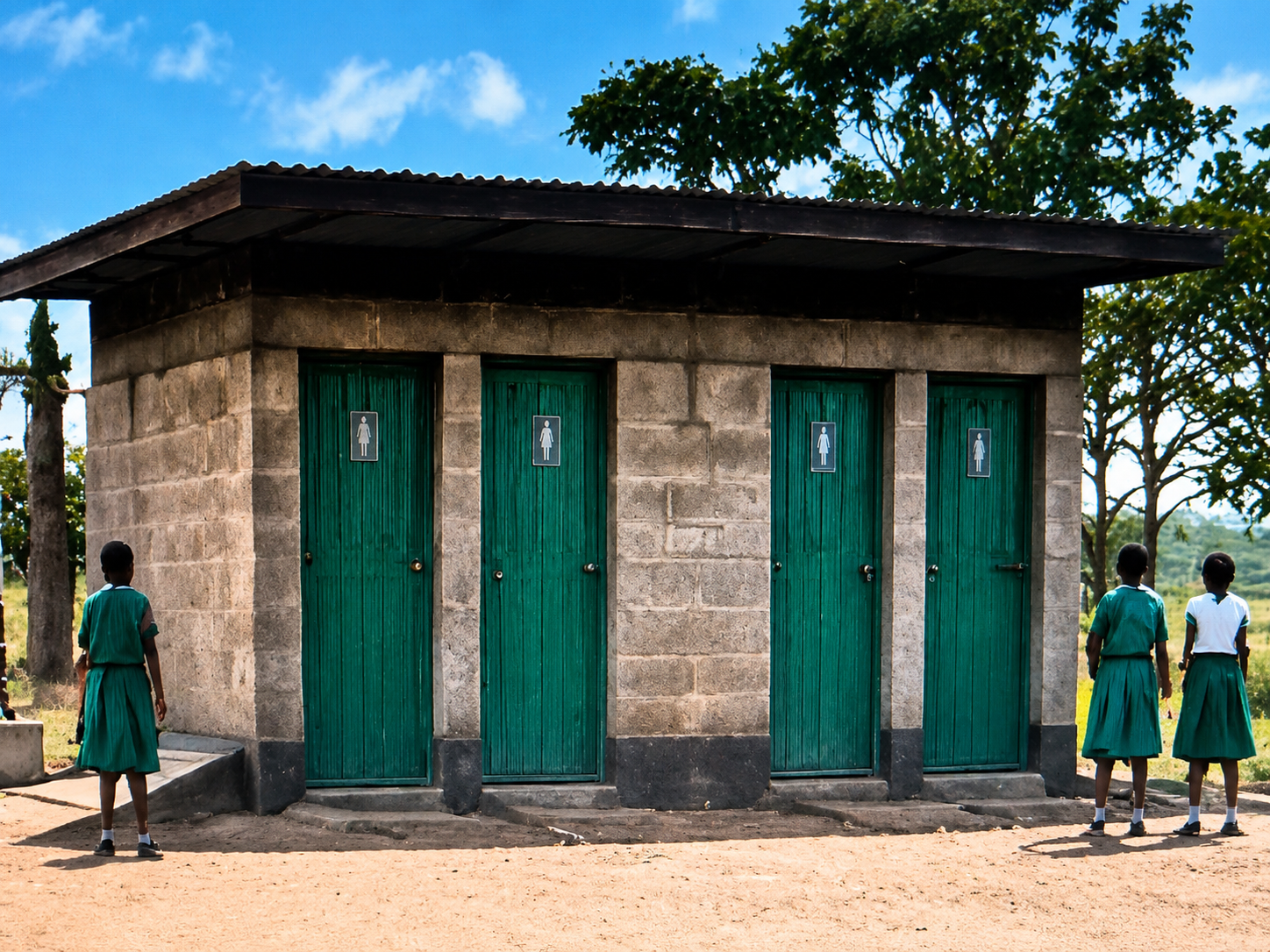 One Toilet at a time campaign photo, 4 of 5