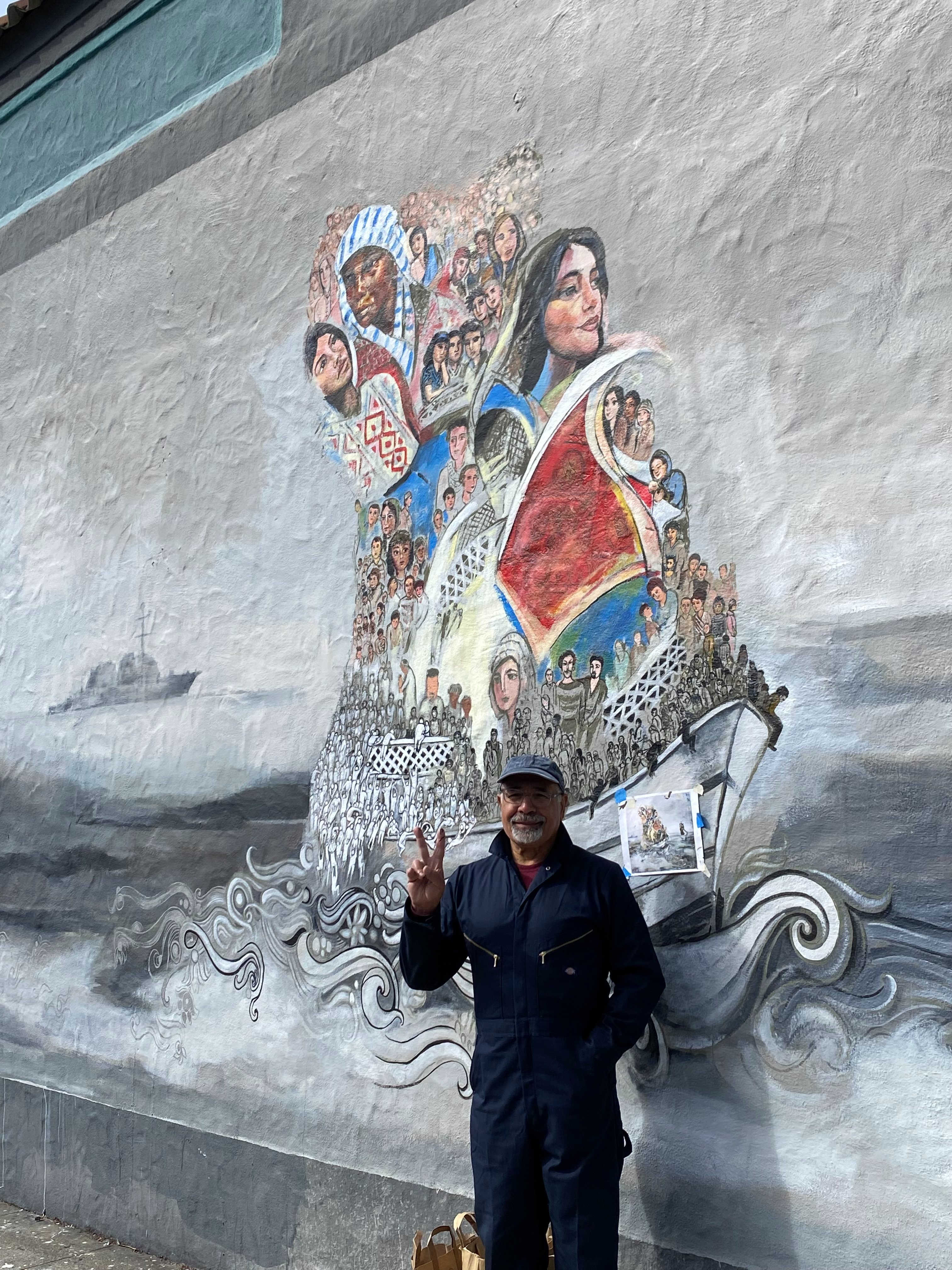 Restore Mokhtar Paki's Mural campaign photo, 2 of 7