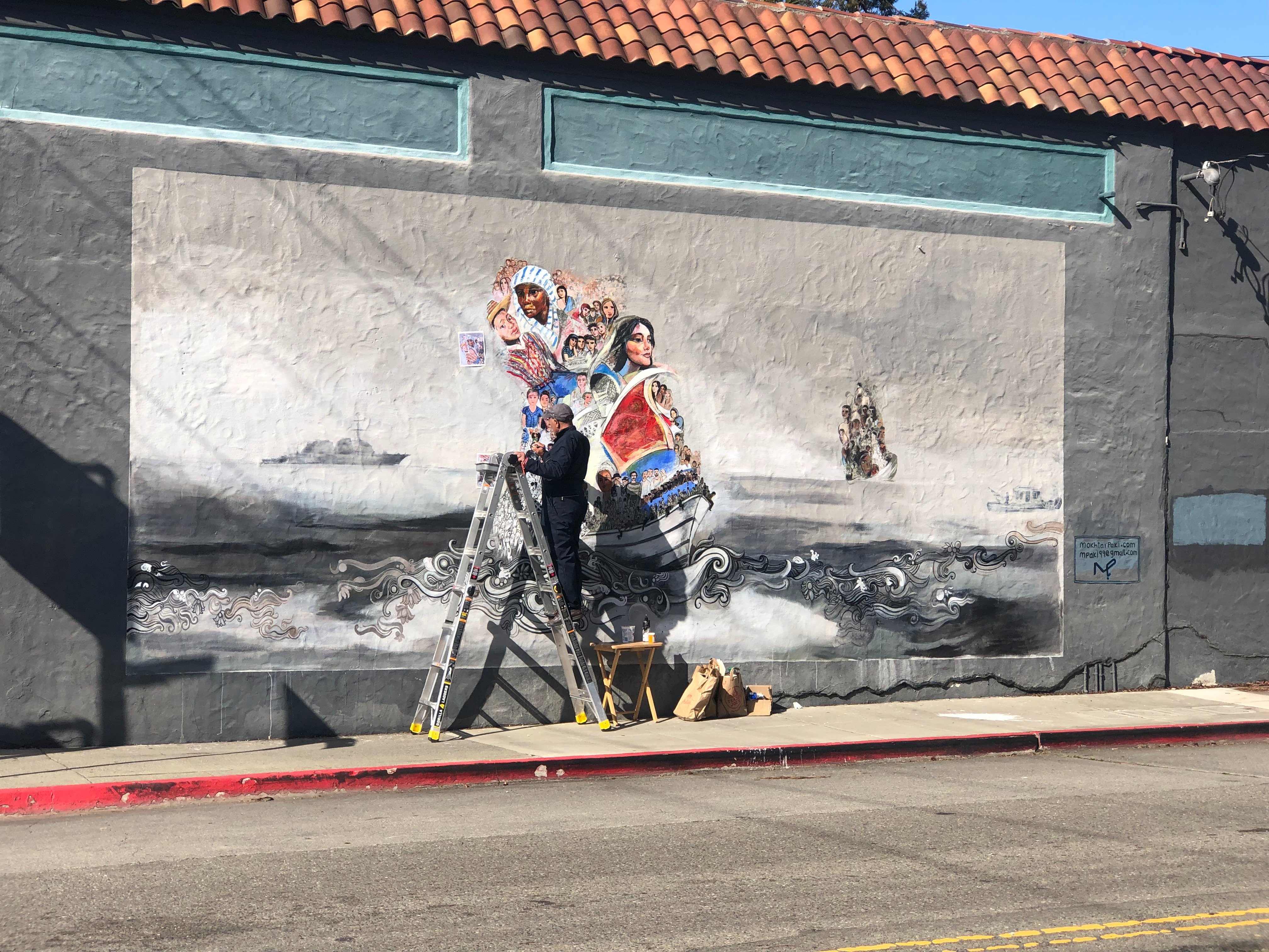 Restore Mokhtar Paki's Mural campaign photo, 5 of 7