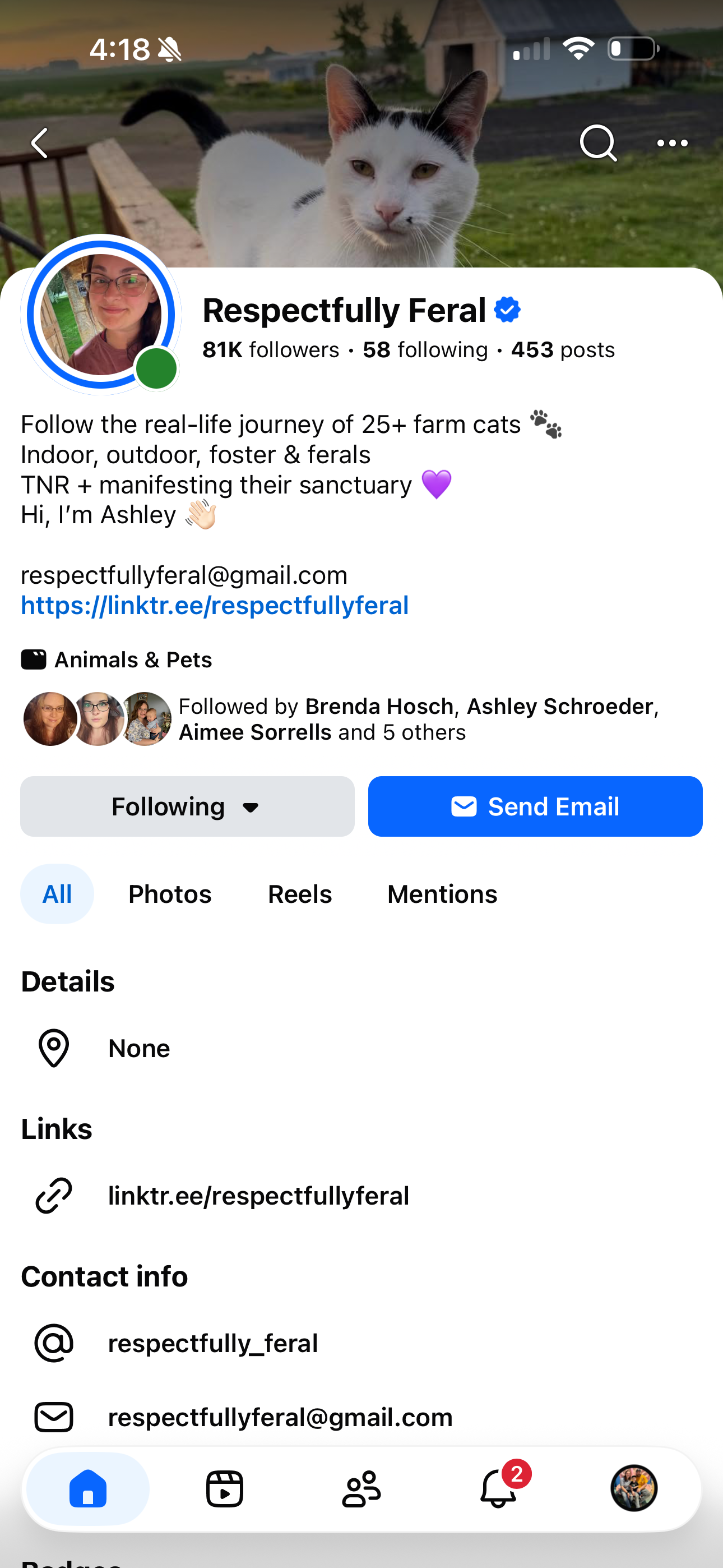 Help Build the Respectfully Feral Sanctuary campaign photo, 6 of 8