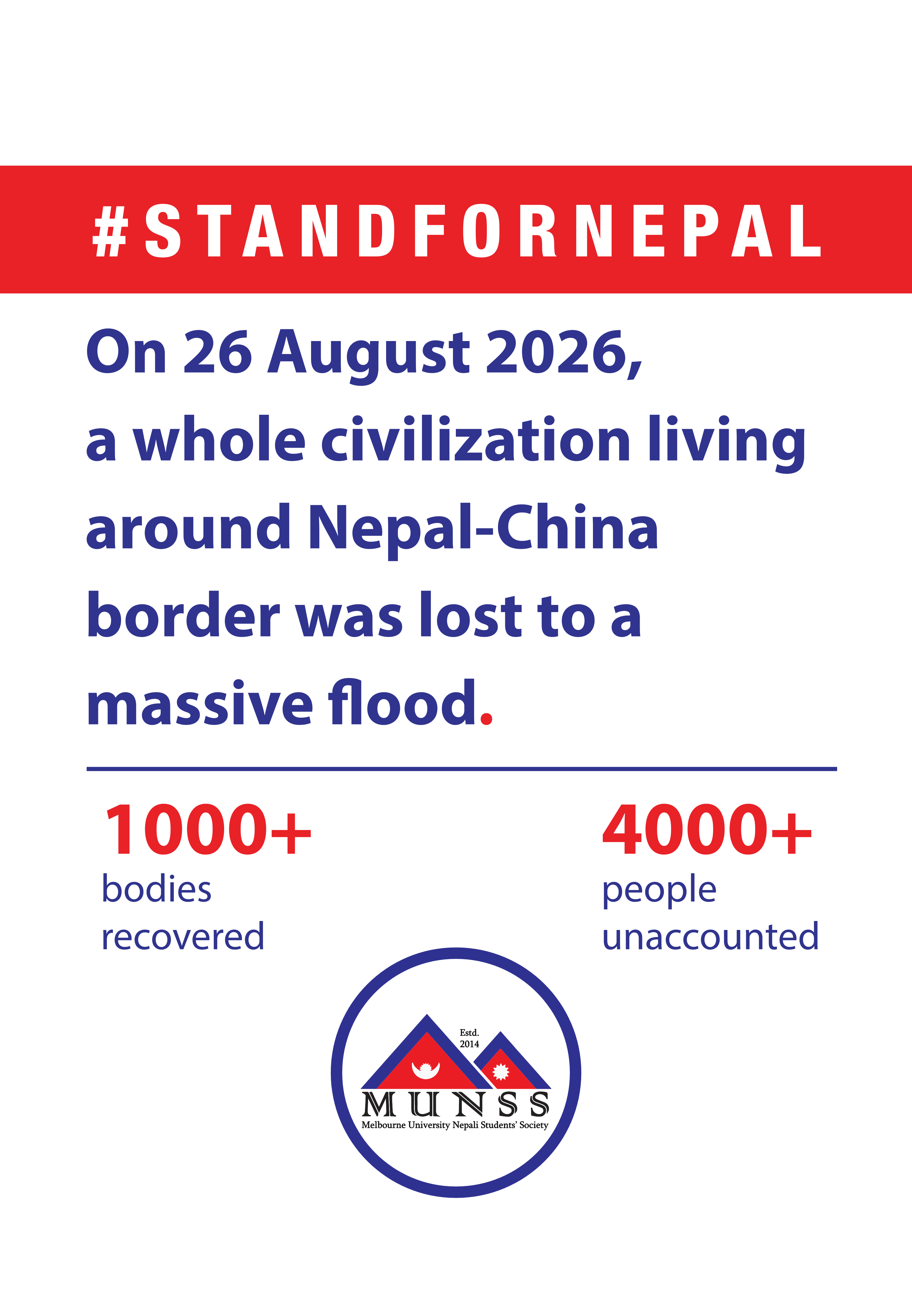 Support the Nepal Flood Victims campaign photo, 4 of 6