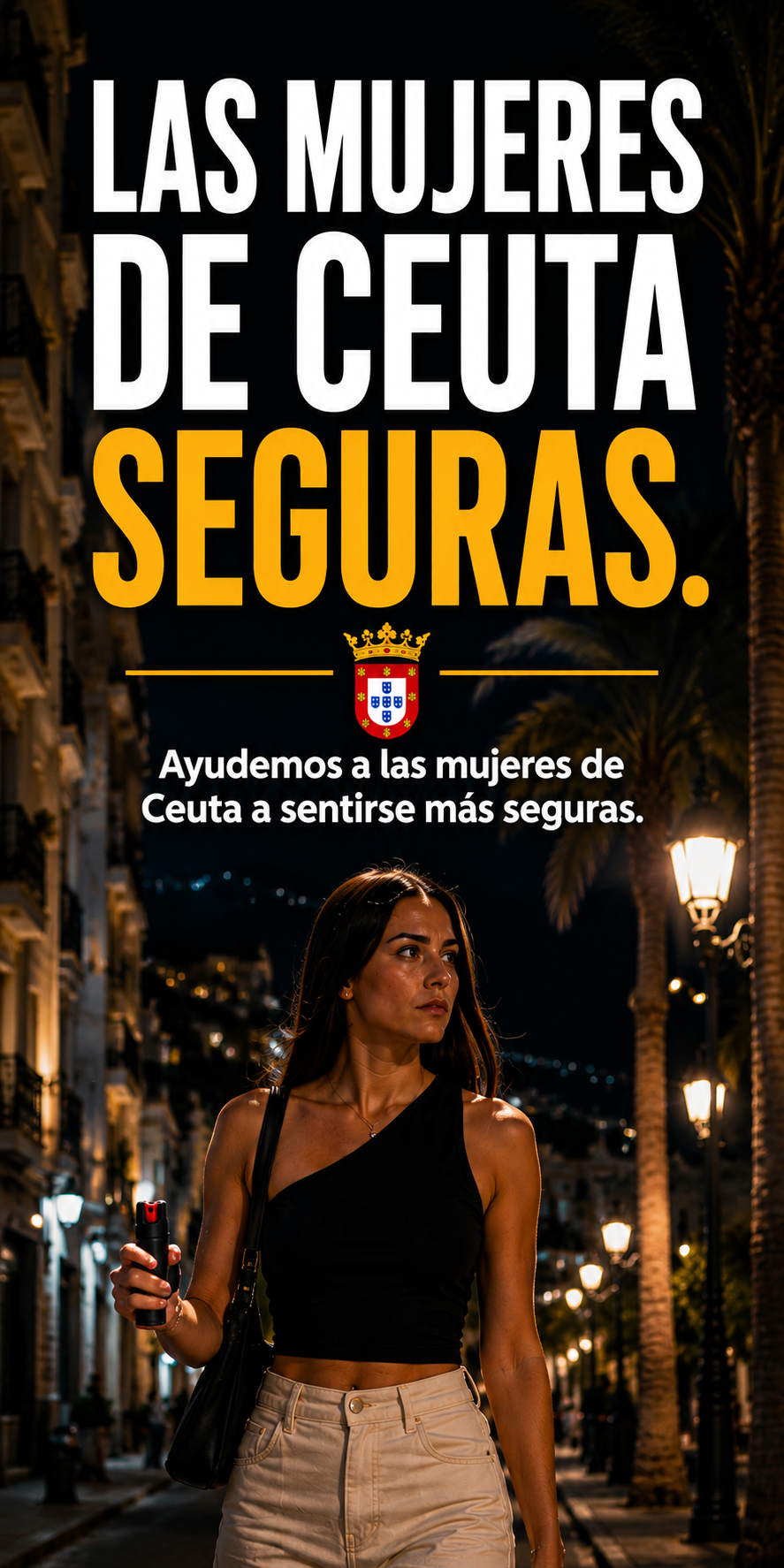 Ayudemos a las mujeres de Ceuta a sentirse más seguras. campaign photo, 2 of 3