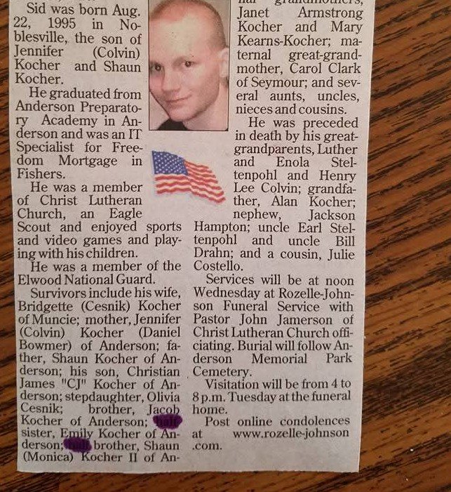 River Cummins  Help Honor My Brother’s Memory gofundme donation