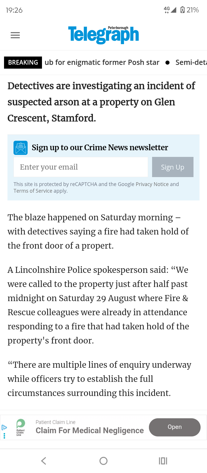 Recover from an arson attack campaign photo, 7 of 10