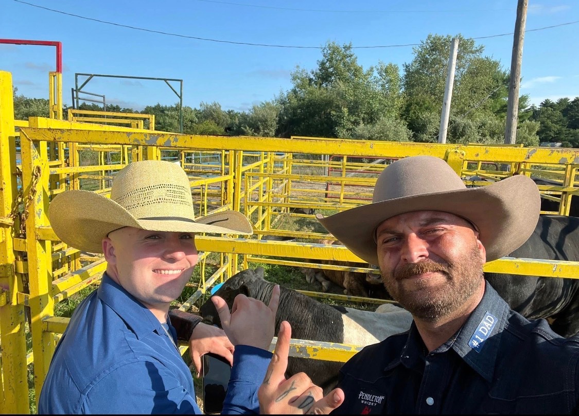 Show Cowboy Evan We've Got His Back campaign photo, 2 of 4