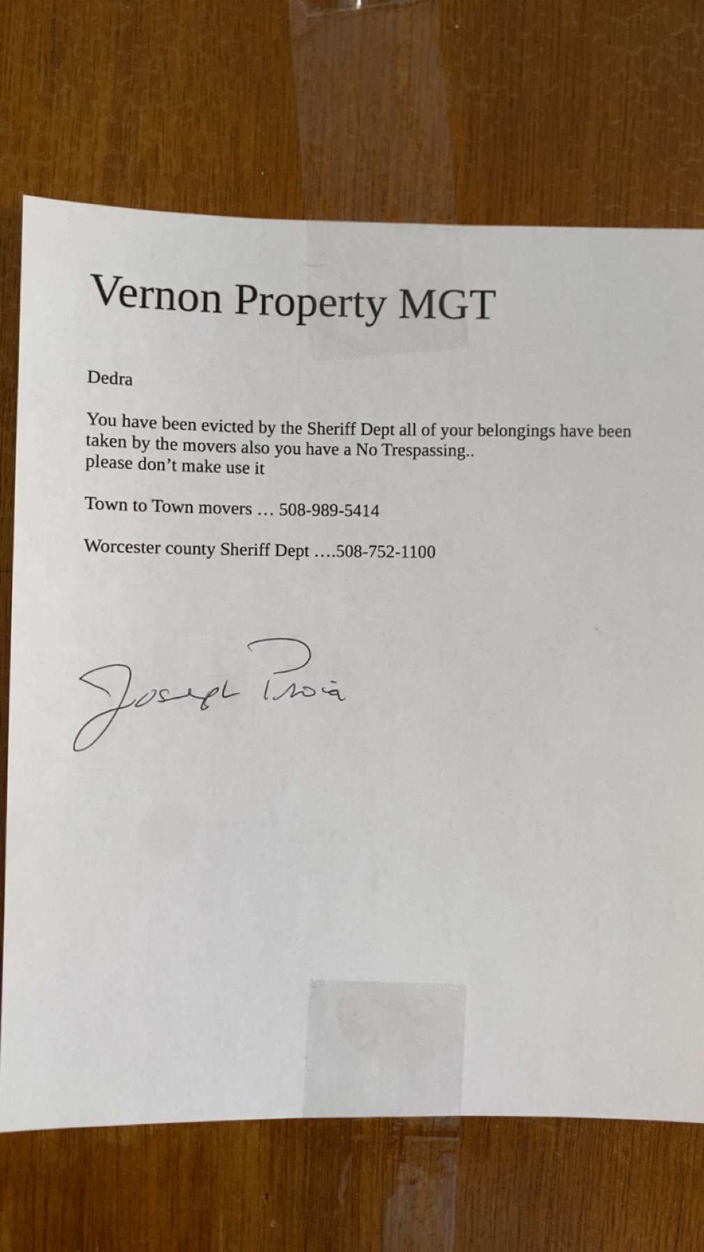 Help Dee Recover After Illegal Eviction campaign photo, 4 of 6