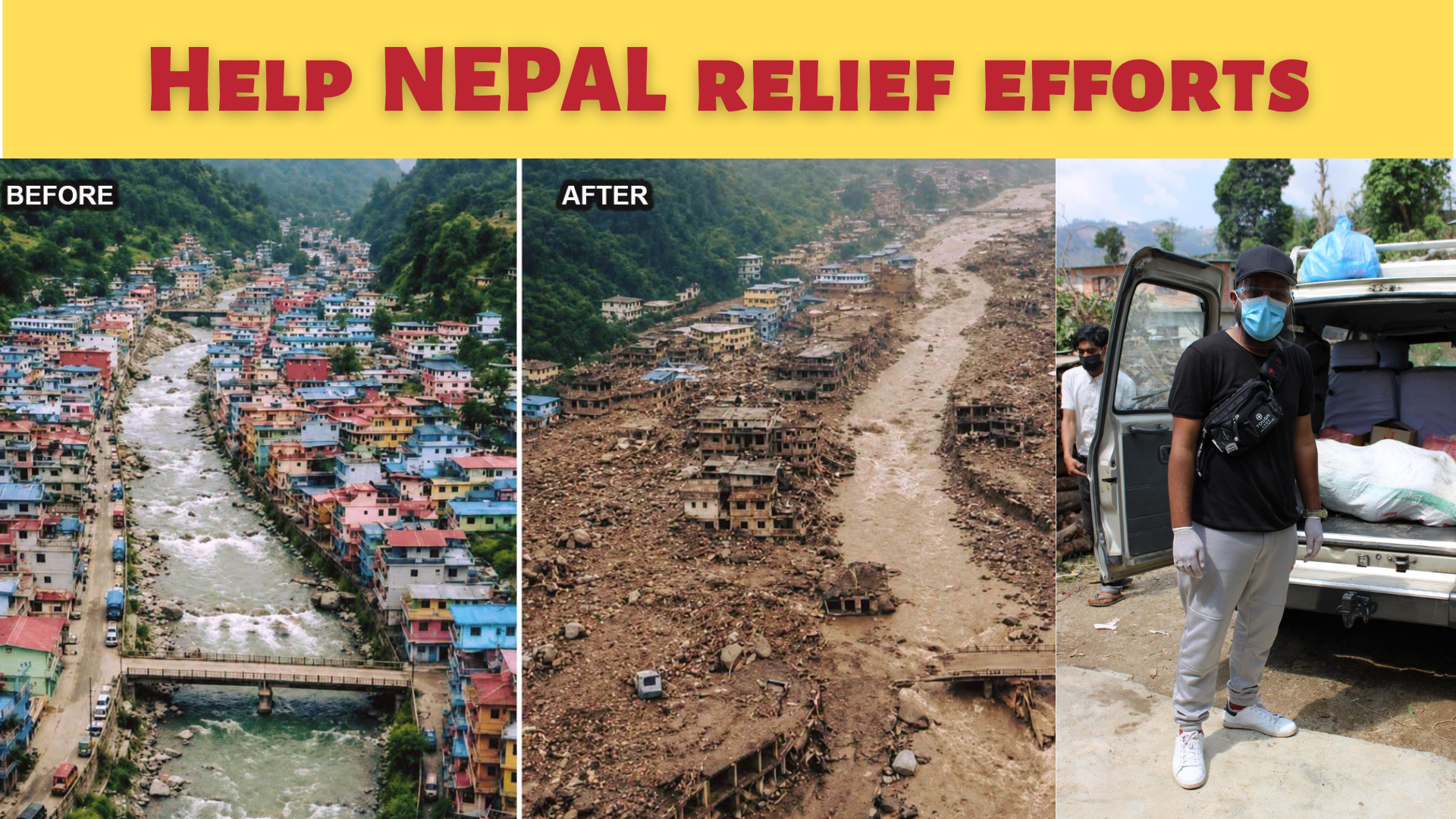 Help Nepal remote areas relief efforts! campaign photo, 2 of 4