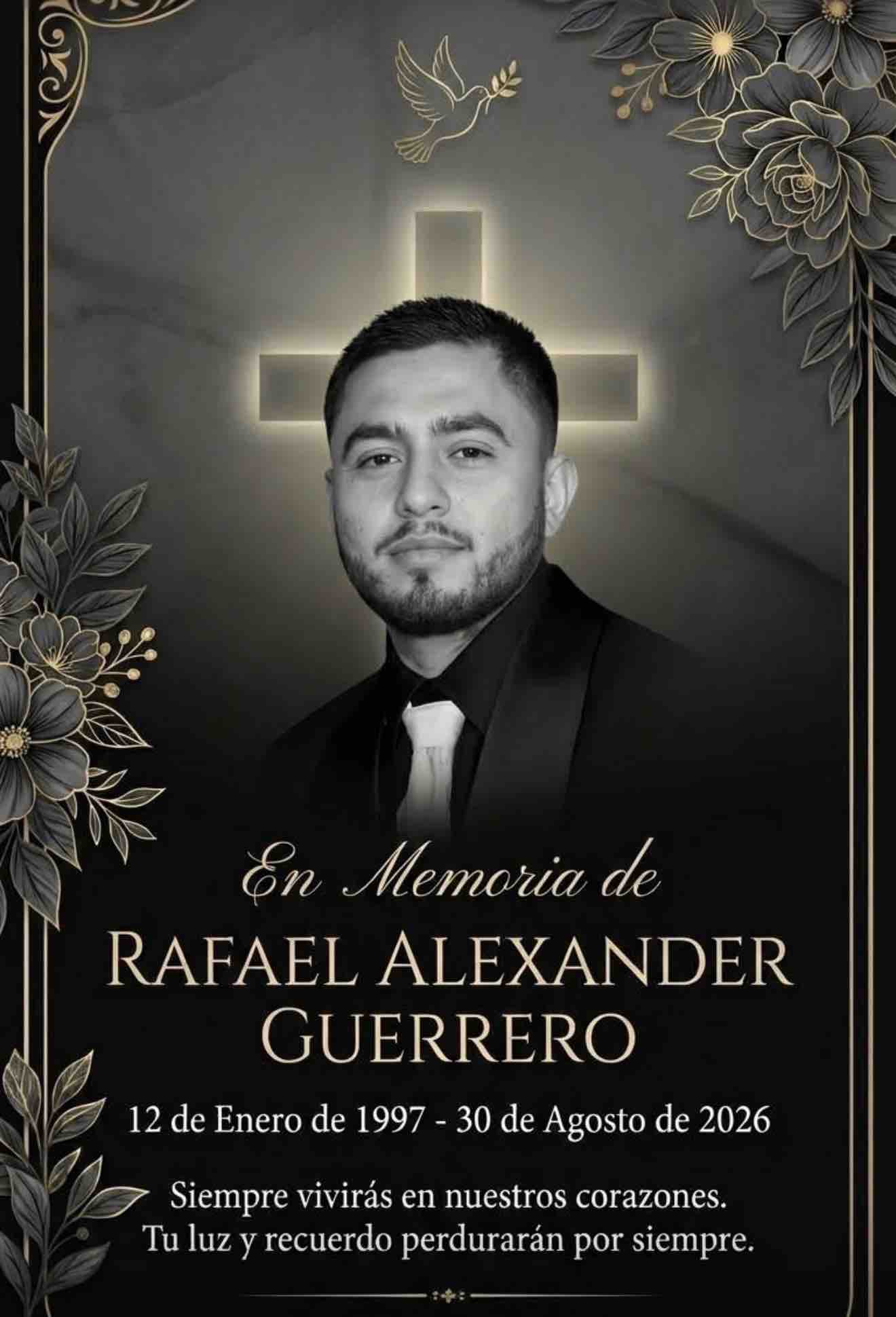 Mayra Guerrero In Memory of Rafa: Help for His Family gofundme donation