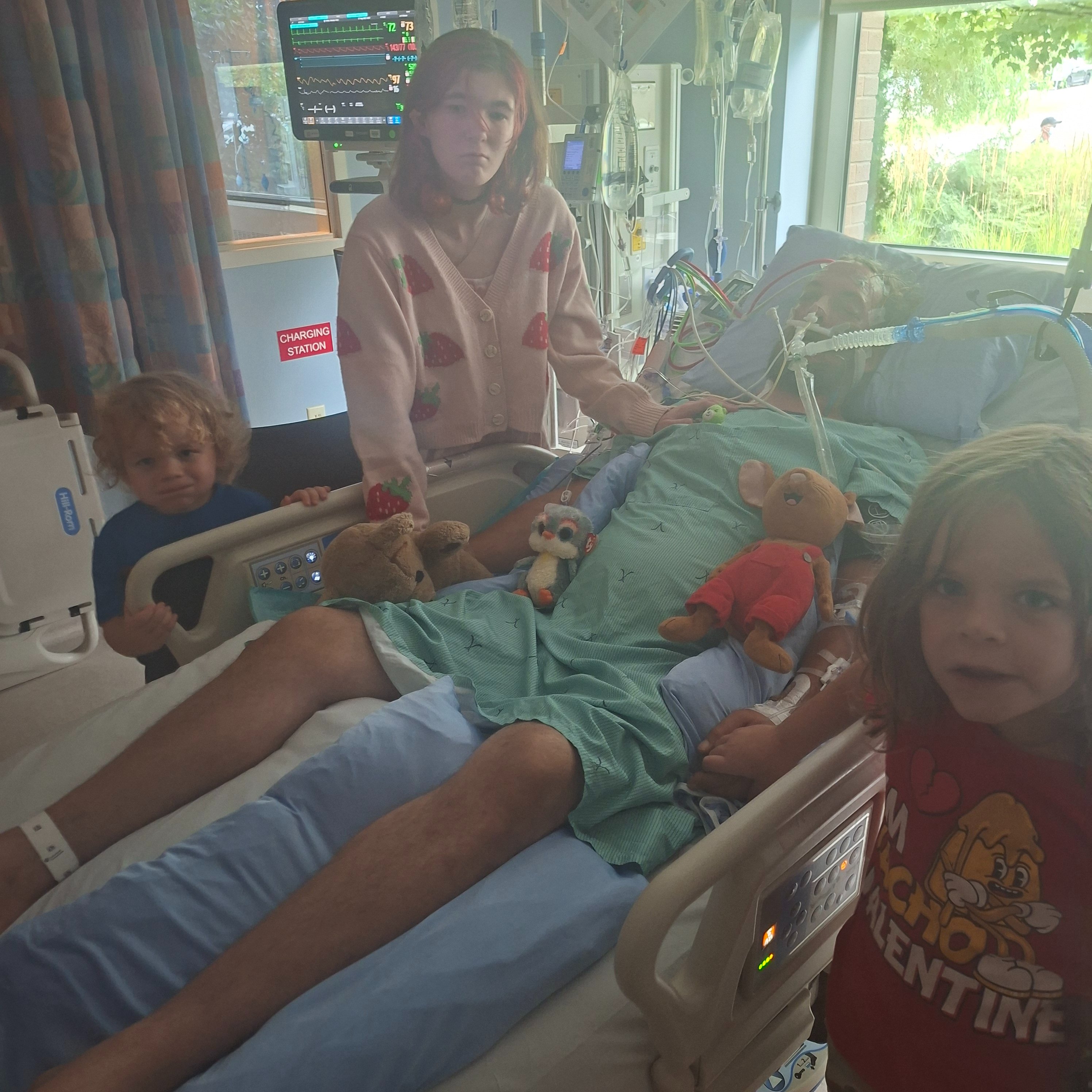 Devan Lusk  Help Our Family Through an Unimaginable Medical Crisis gofundme donation