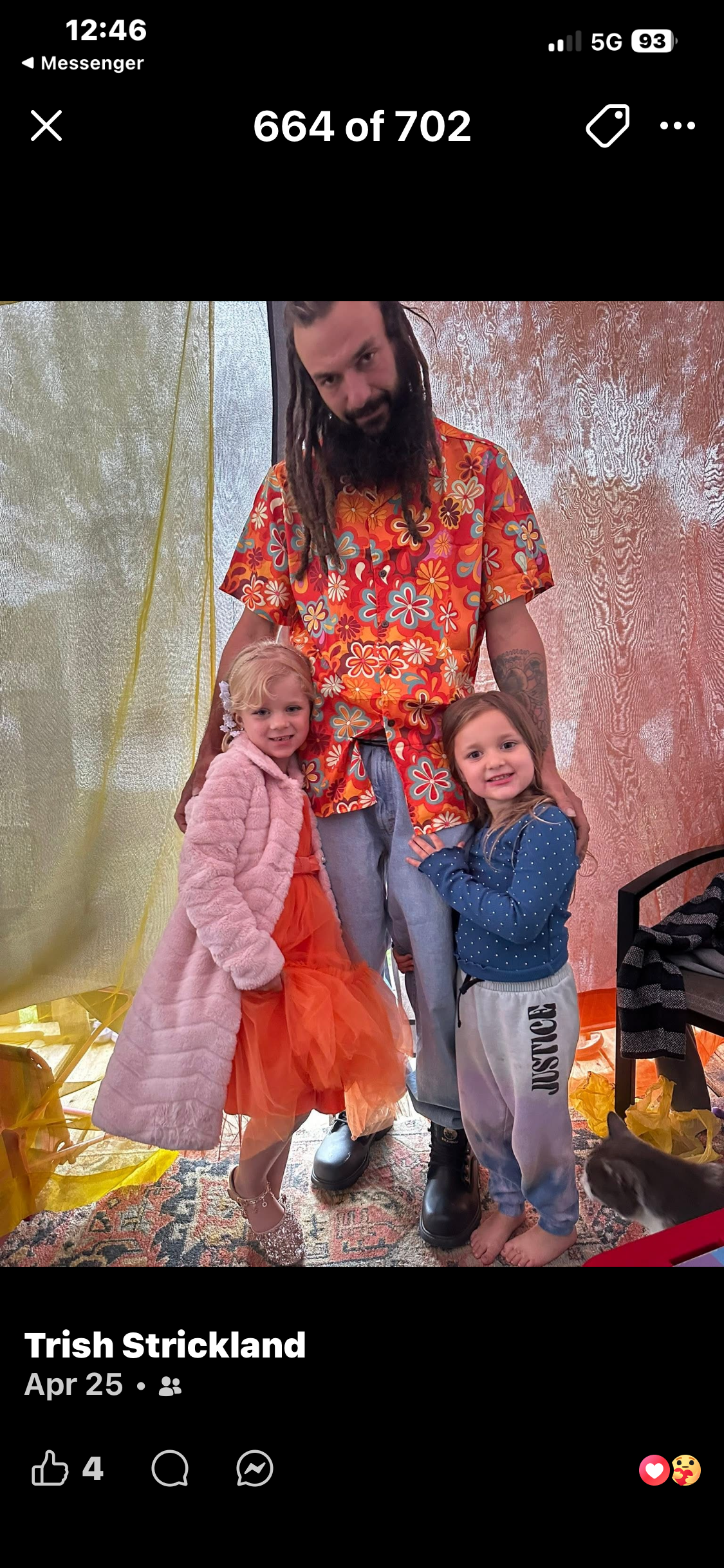 Melissa Crow Support for Trish and Her Two Daughters gofundme donation