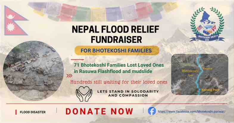 Stand With 71 Bhotekoshi Families After the Flood campaign photo, 2 of 7