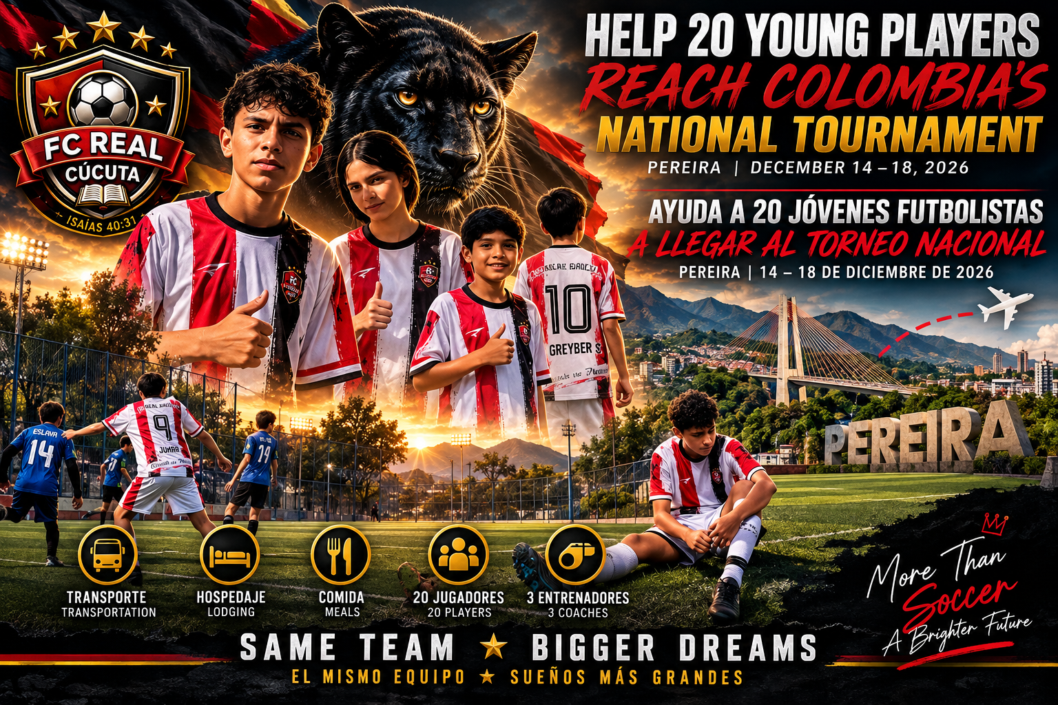 Help FC Real Cúcuta Reach the National Tournament campaign photo, 2 of 4