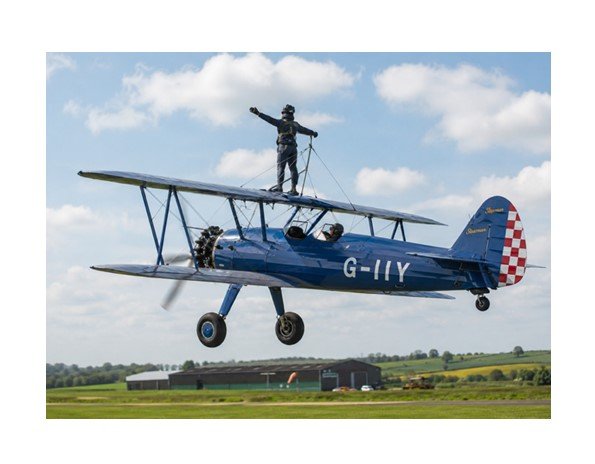 94 year old wing walks for charity campaign photo, 2 of 4