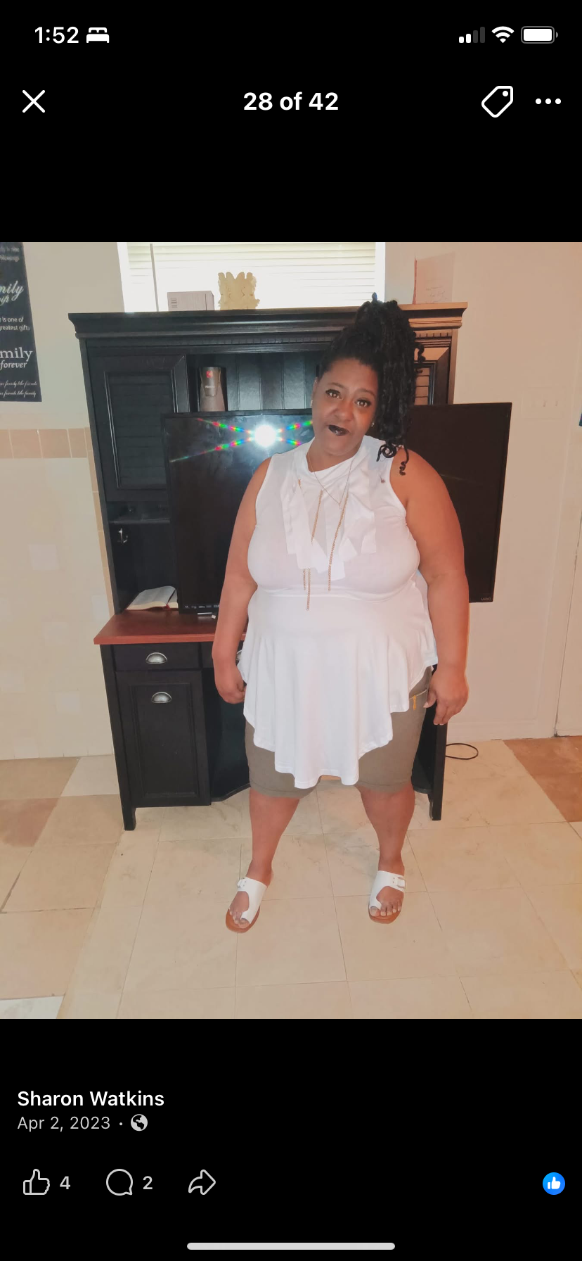 Angela Watkins  Help Honor Sharon Crosby Watkins gofundme donation