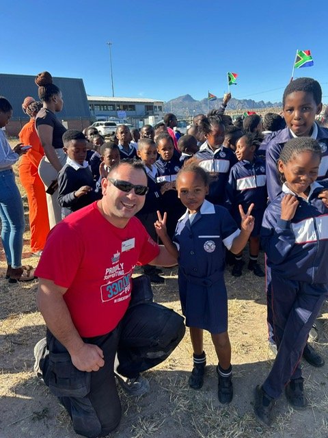 My 8th building blitz with Mellon Educate campaign photo, 2 of 8