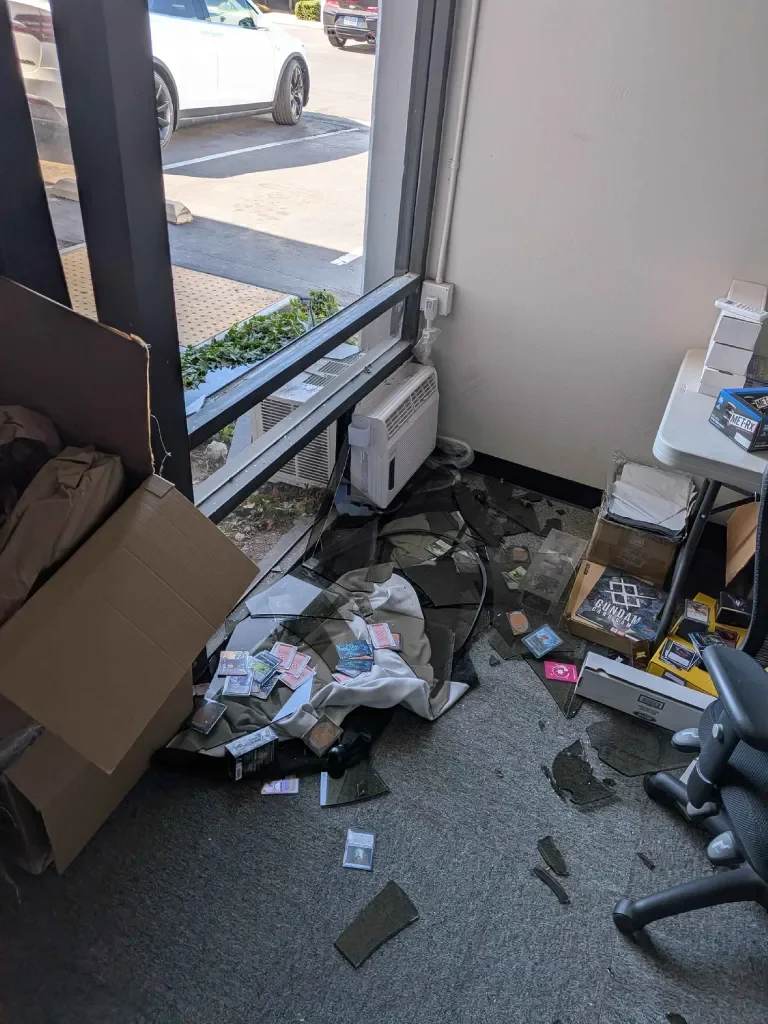 Help Card Game Coliseum Recover After the Break-In campaign photo, 2 of 4