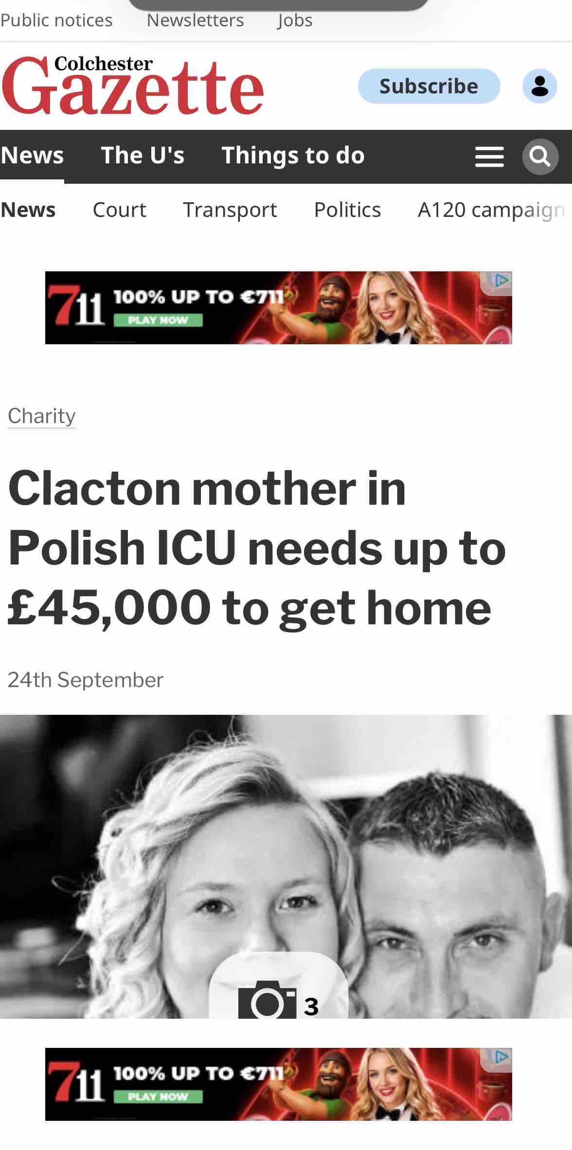 Help Bring Claire Home- Repatriation Fund campaign photo, 8 of 10