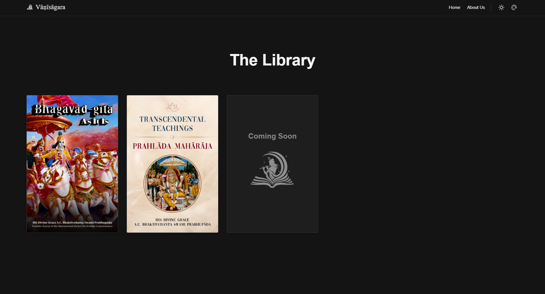 Vāṇīsāgara: A Digital Sanctuary for Śrīla Prabhupāda’s Books campaign photo, 6 of 7