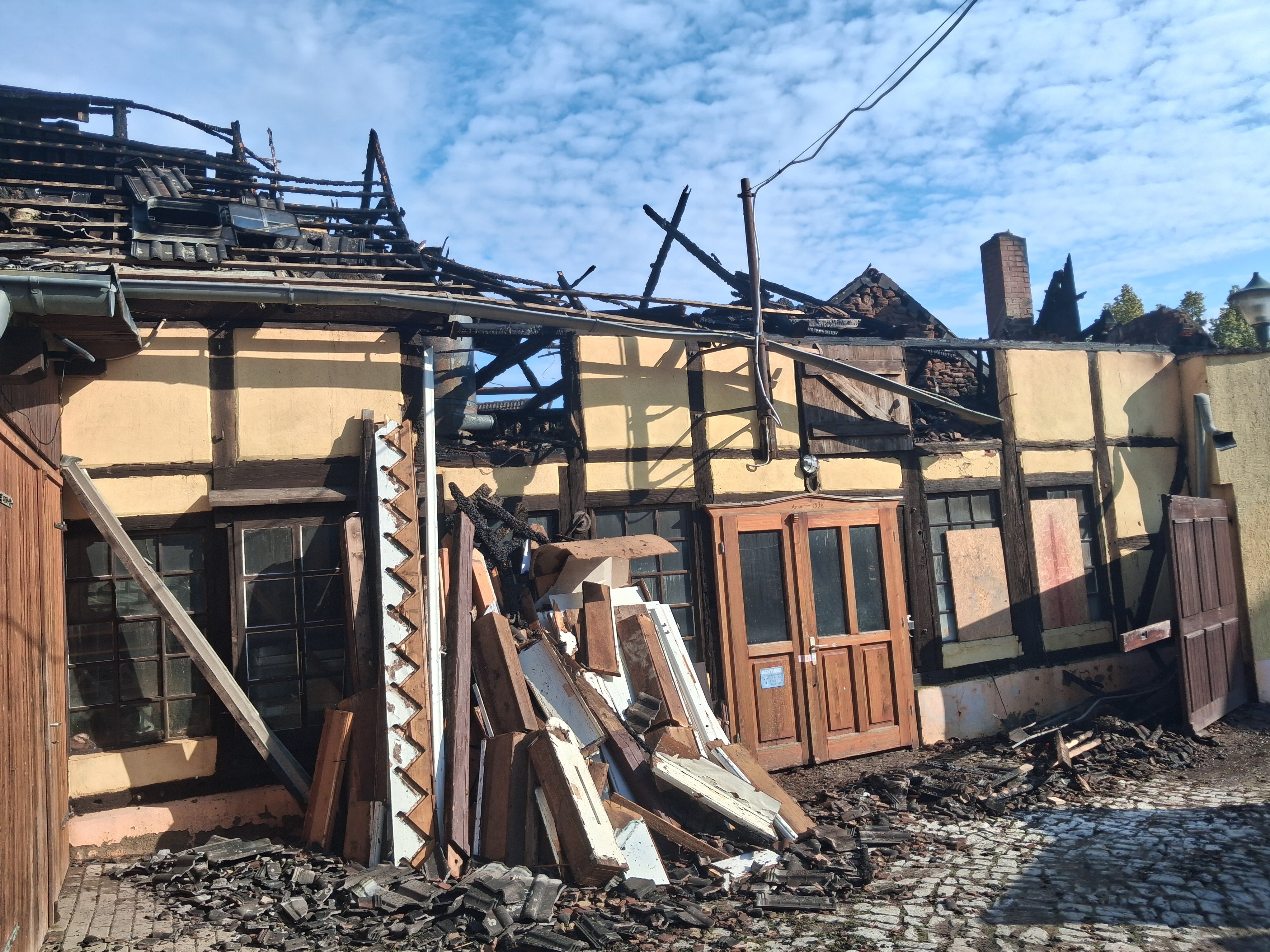 Kampagnen-Foto für Brand zerstört Tischlerei Lewonig – Hilfe für Wiederaufbau, 4 von 6