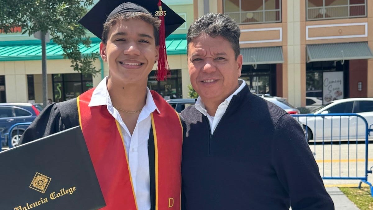 Father and son detained during traffic stop while driving to college