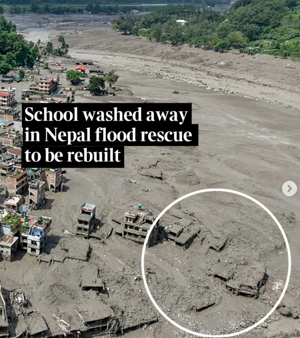 Nepal Devastating Flood 2026 - Help Rebuild Schools campaign photo, 4 of 8