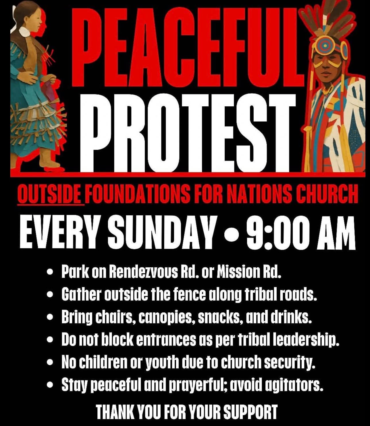 Donate to help Alice with peaceful protests outside FFN campaign photo, 2 of 4