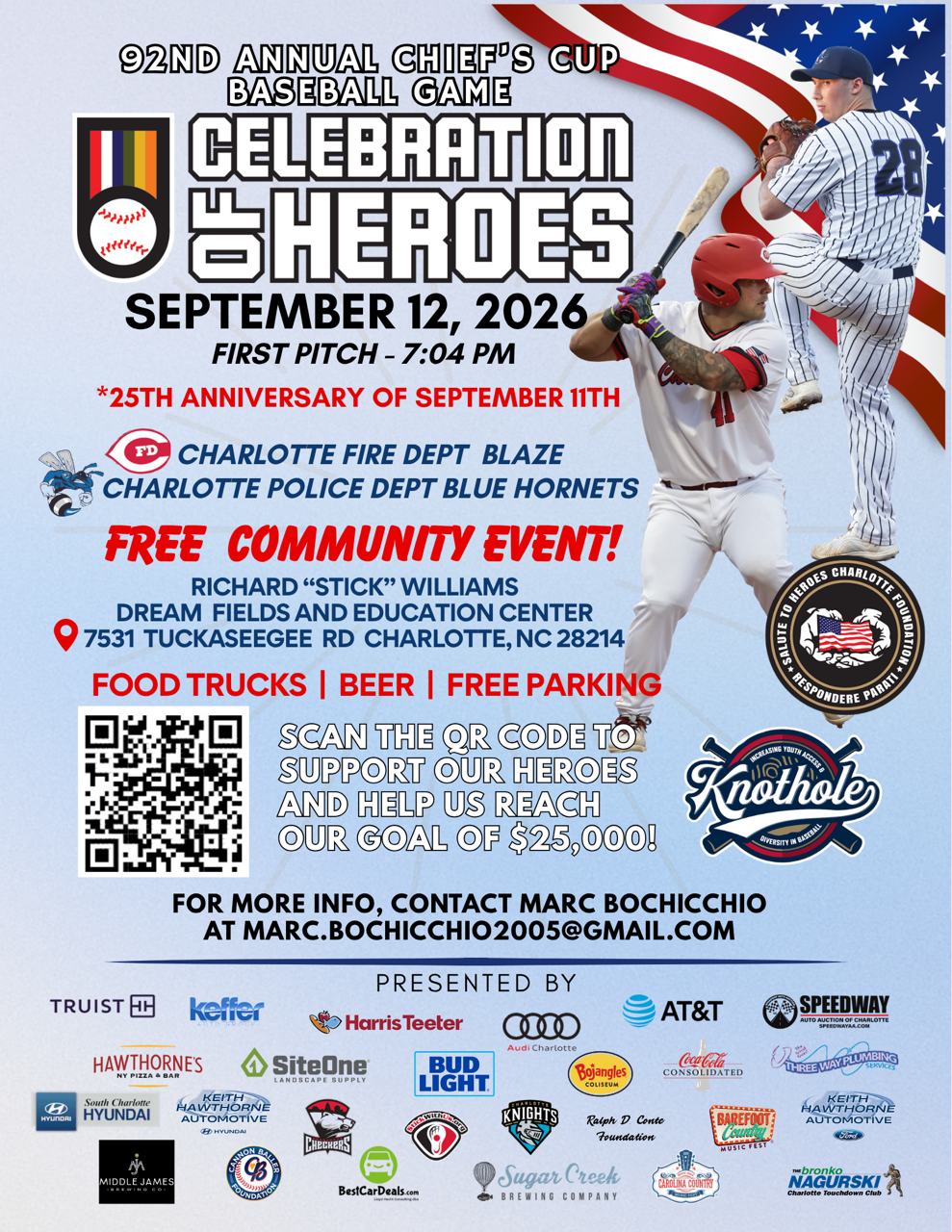 Help me fundraise for Salute to Heroes Charlotte campaign photo, 2 of 3