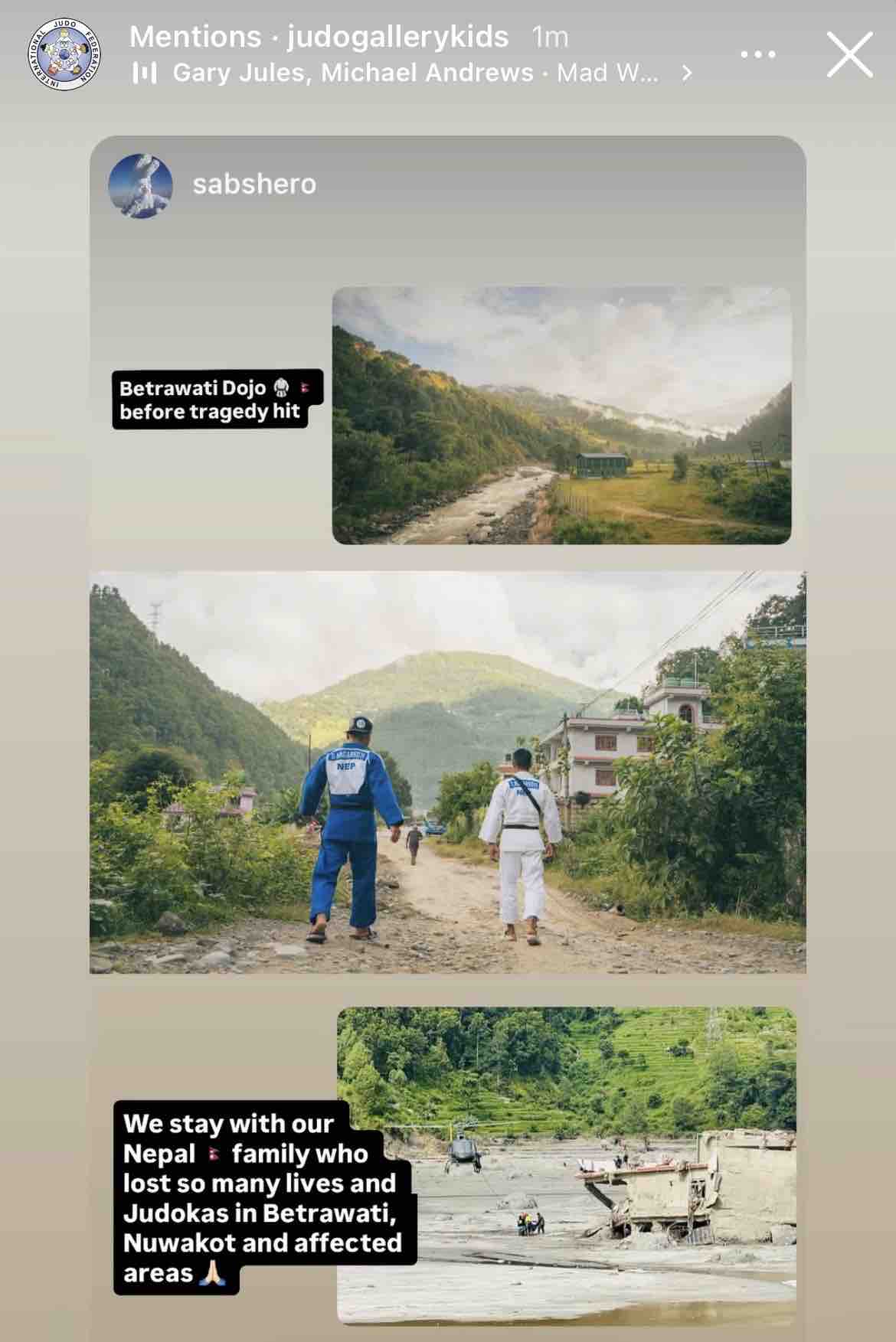 Nepal Judo Family Tragedy Relief for Betrawati campaign photo, 7 of 9