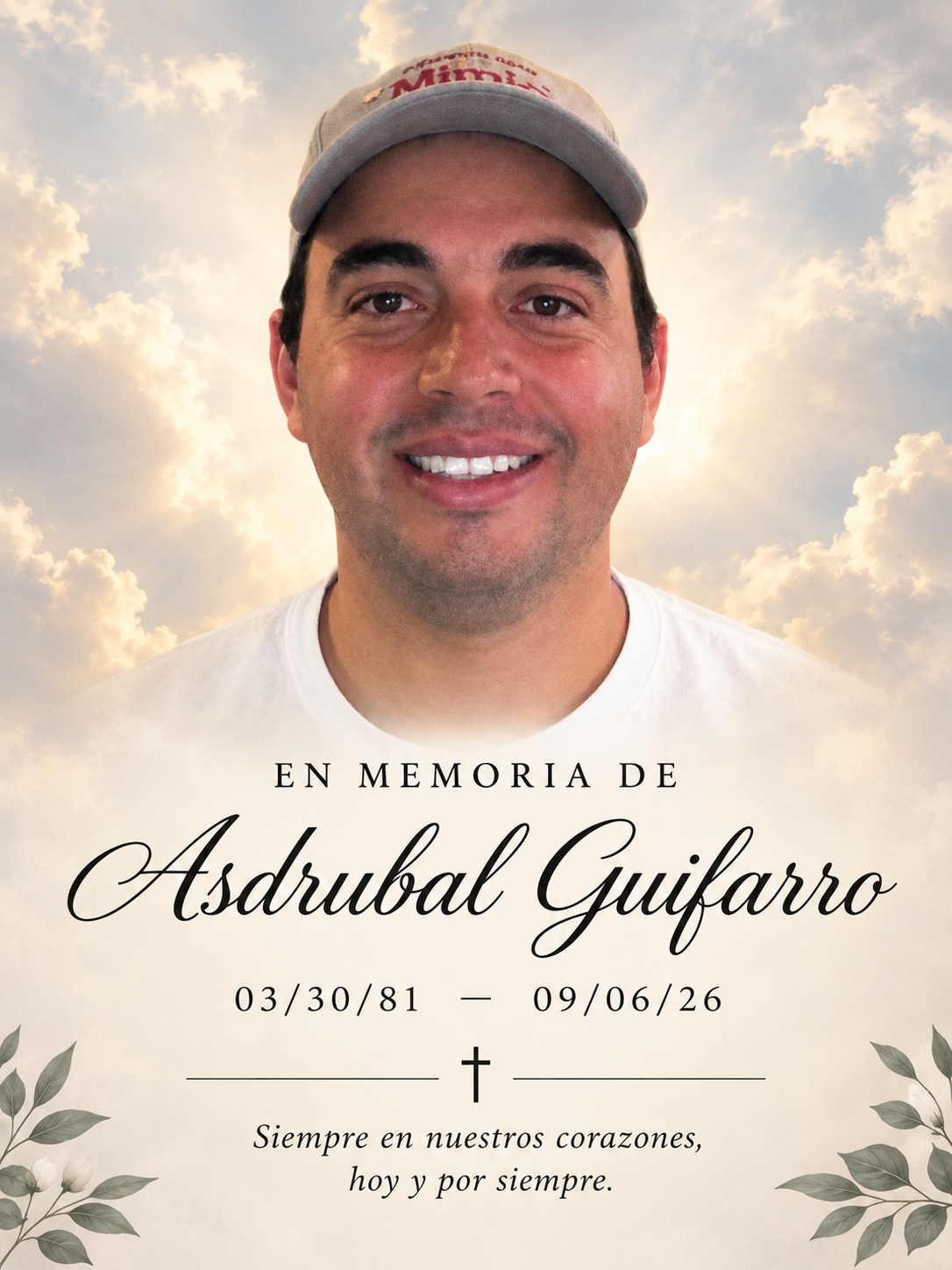 Asdrubal Guifarro campaign photo, 2 of 4