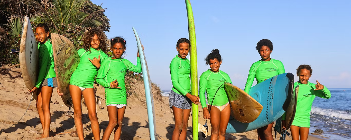 Empowering Youth Through Surfing with Soul Surfers DR campaign photo, 7 of 8