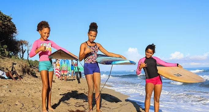 Empowering Youth Through Surfing with Soul Surfers DR campaign photo, 5 of 8