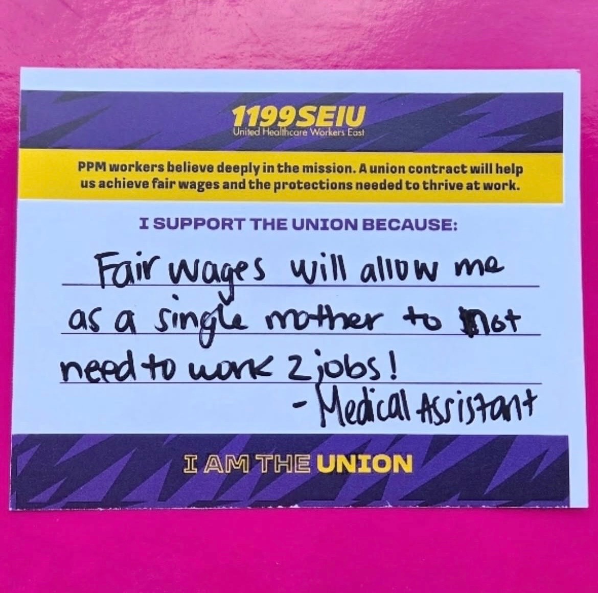 Planned Parenthood of Maryland Workers Strike Fund campaign photo, 6 of 8